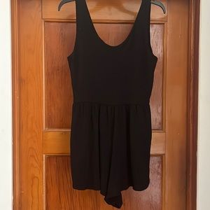 Loft Black Tank Romper